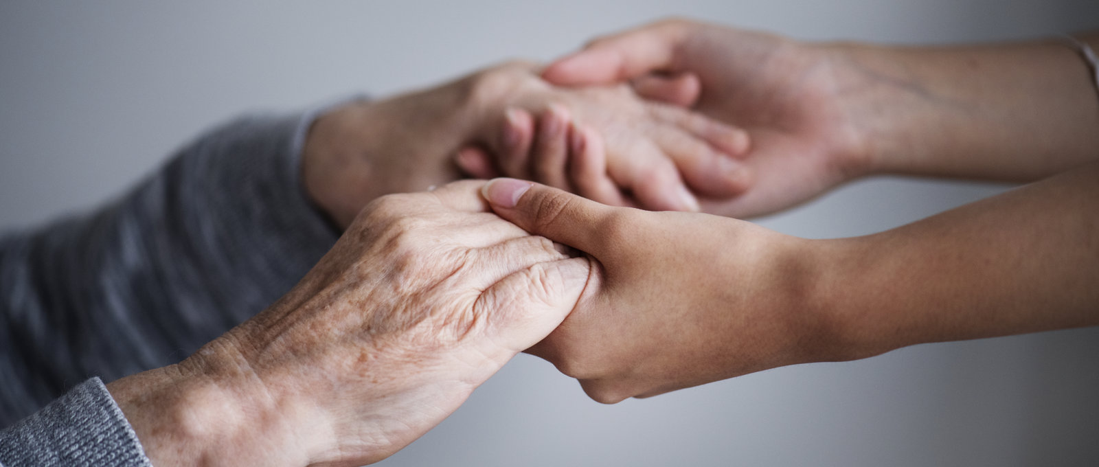 Closeup Support Hands