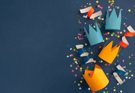 Beautiful Colorful Background Congratulate Birthday