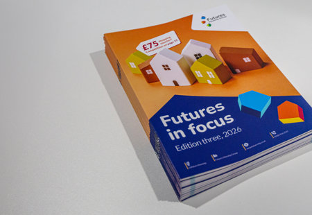 Stack of Futures in Focus magazines