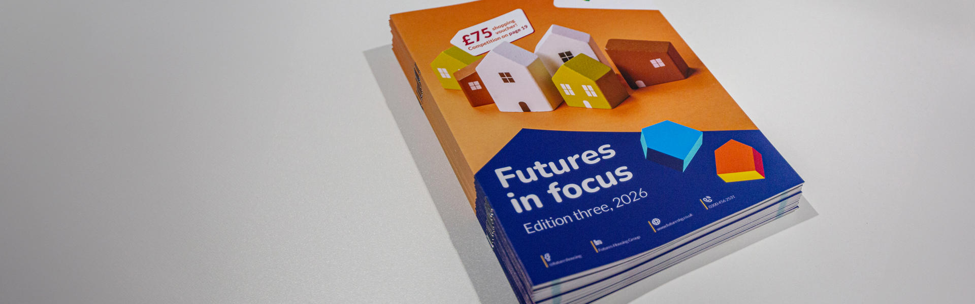 Stack of Futures in Focus magazines
