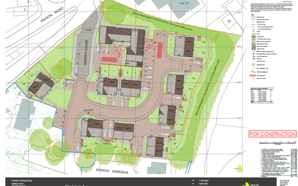 station court site map updated