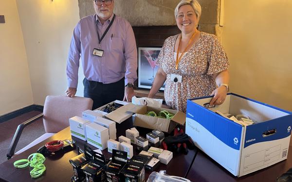 Colleagues from Amber Valley Community Safety Partnership team