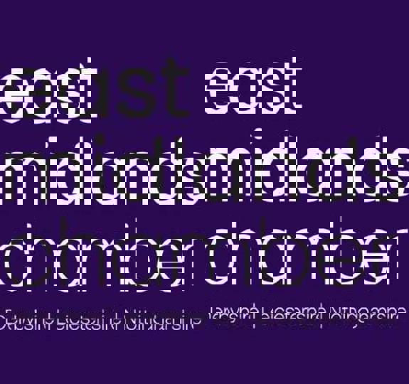 The logo of the East Midlands Chamber of Commerce