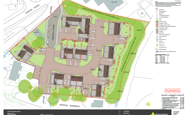 Station Court Site Layout Screenshot Full