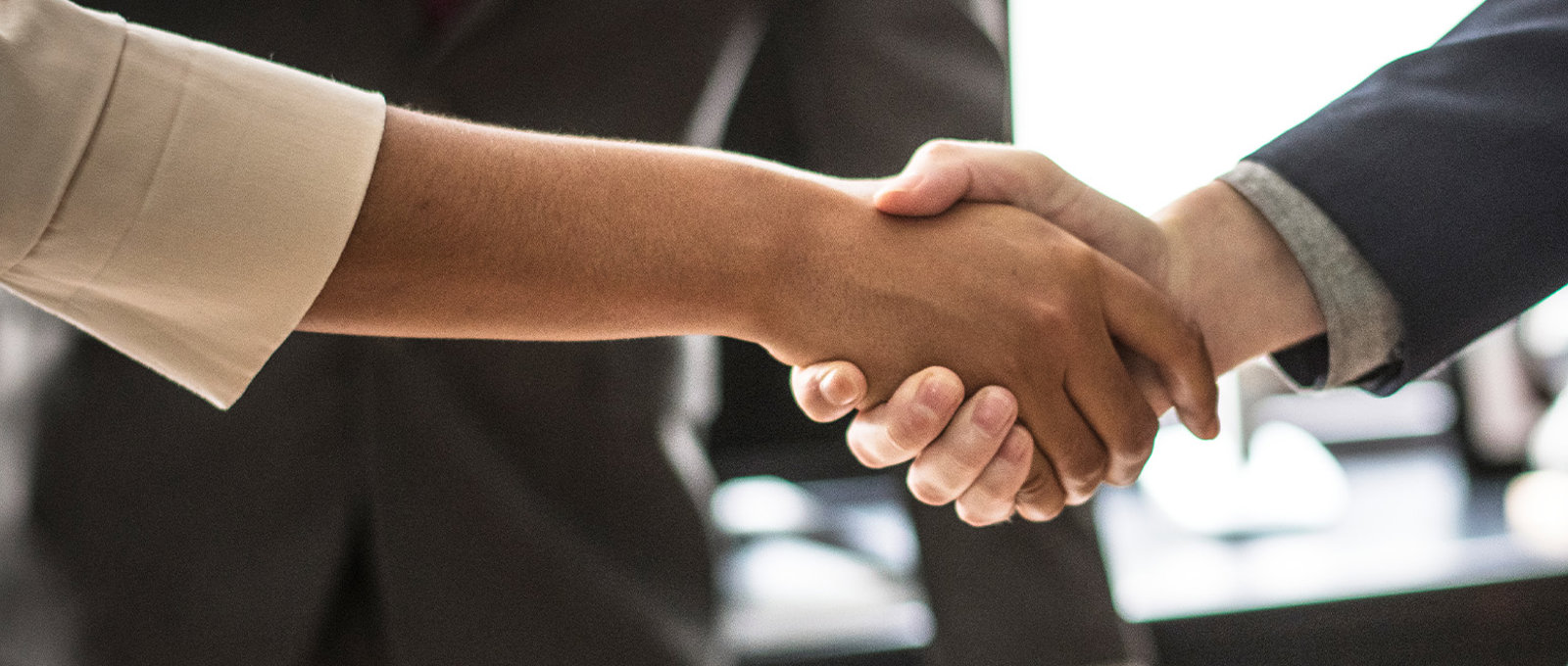 Business People Shaking Hands