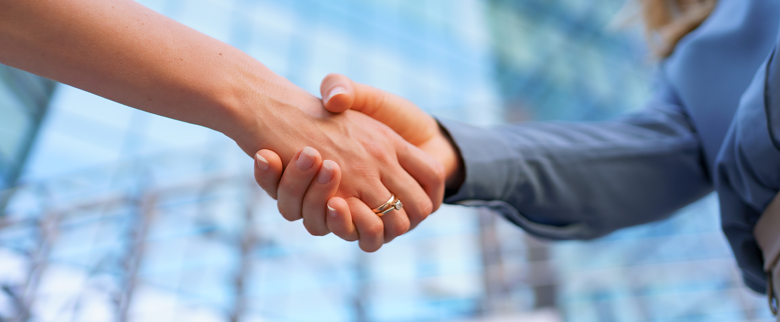Women Shaking Hands