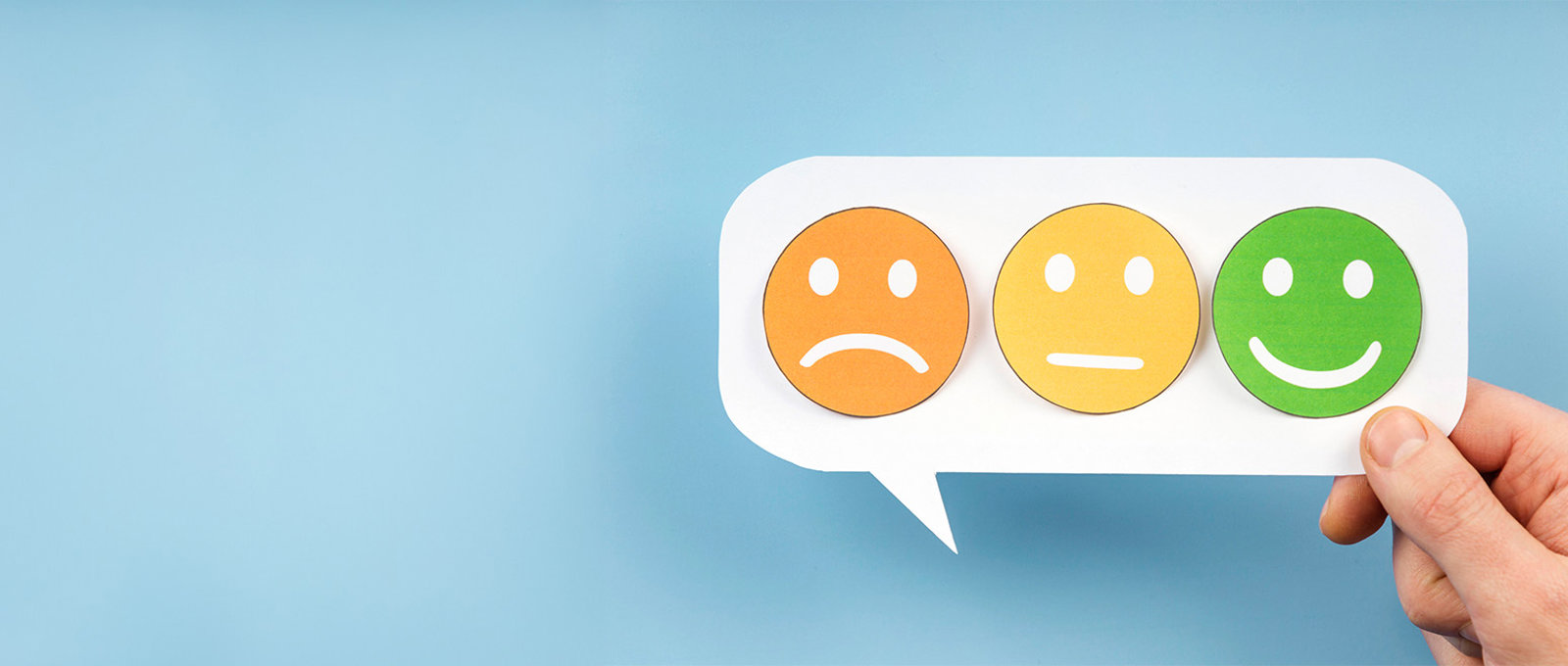 Sad, Neautral, Smiley Faces