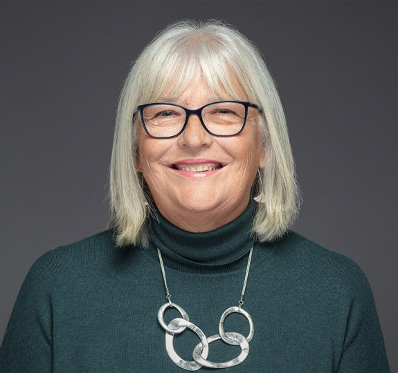 Portrait photo of our Board member Pauline Davis