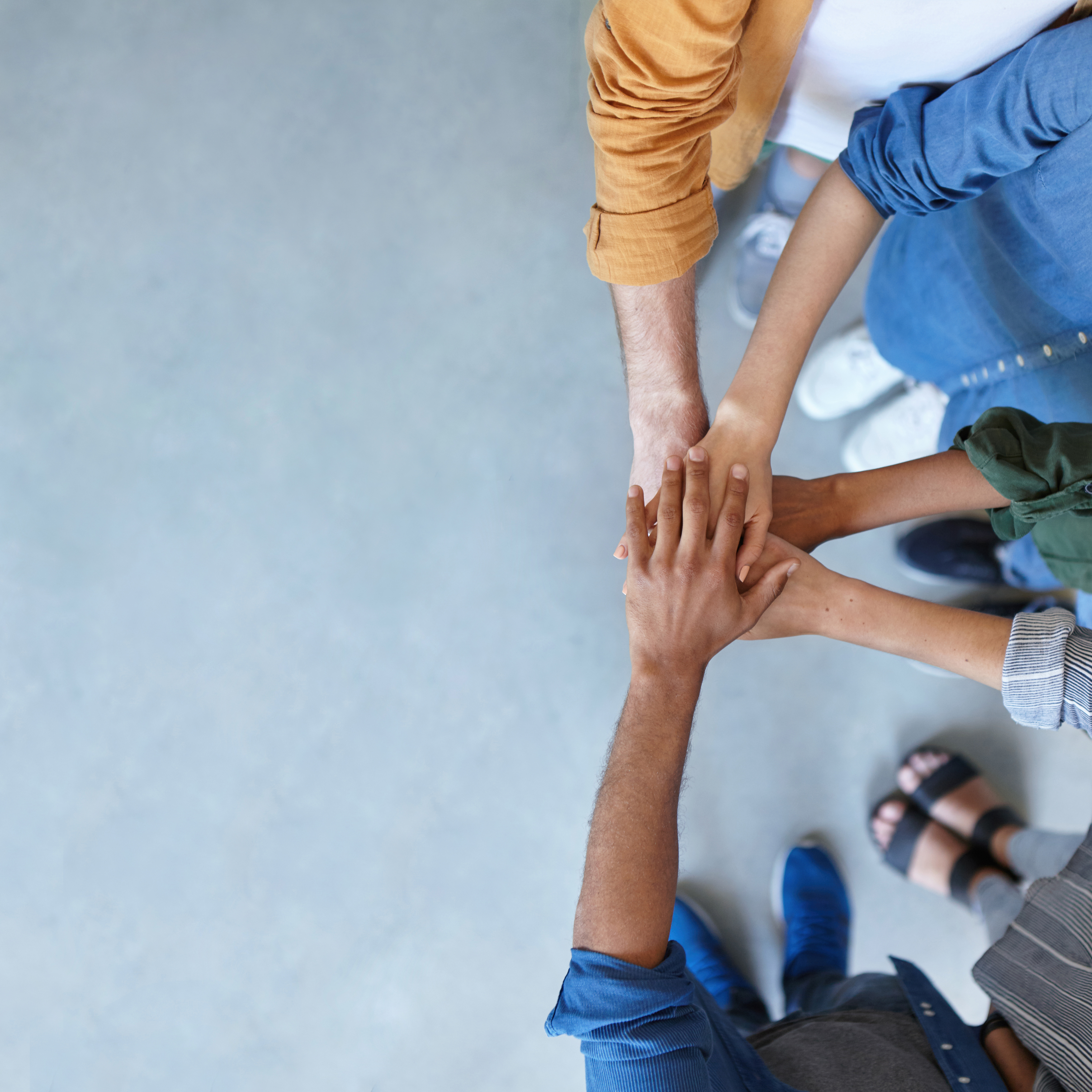 Group Of People Holding Hands 2