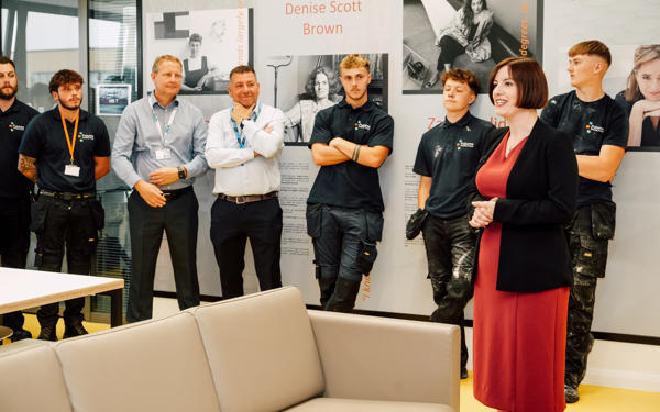 Futures colleagues with Secretary of State for Education, Bridget Phillipson